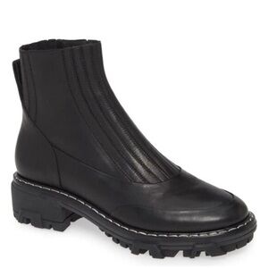 Black leather Rag & Bone Shawn Chelsea ankle Boots.